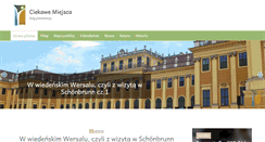 Desktop Screenshot of ciekawemiejscablog.pl